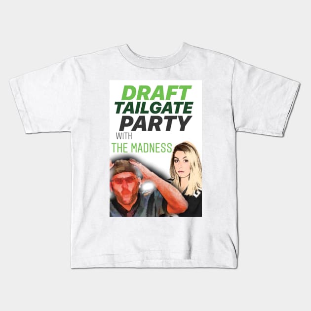 The Madness Podcast Draft Party 2019 Kids T-Shirt by Philly Focus, LLC